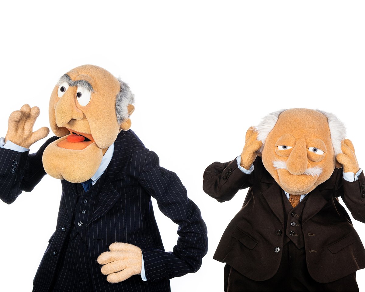 TheMuppets's tweet photo. With age comes wisdom... and an urge to heckle anyone and everyone. https://t.co/UVZmwfrASl
