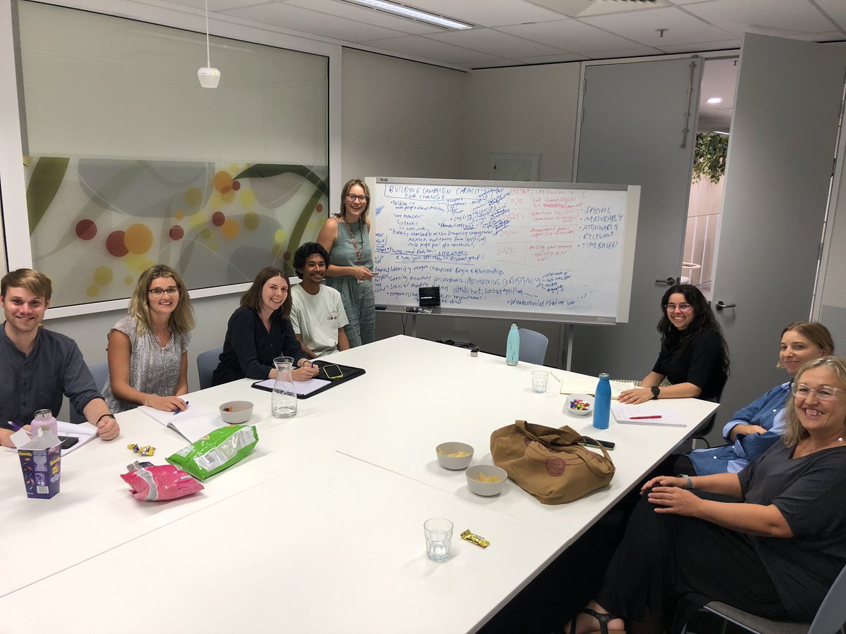 Our Steering Committee recently attended a fantastic strategic campaigning workshop led by @sophiebstewart from @SocialRWA. Lots of exciting plans in the works so stay tuned!