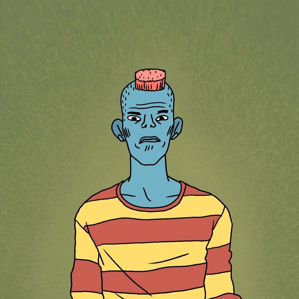 Sometimes we get lucky and get the dream set. I've always wanted an original 1/1 PVNKS piece done by <a href="/TheGerhard/">Gerhard Human</a>. Also, I was able to get the matching <a href="/PvnksOfficial/">PVNKS OFFICIAL</a> Repeat Offender it is based on and claimed his soulbound NFT. Trifecta!