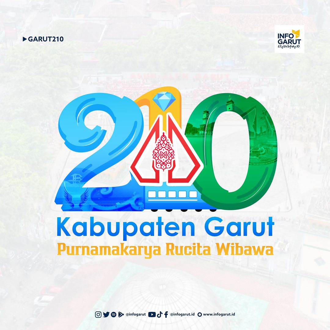 Selamat Hari Jadi Kabupaten Garut yang ke-210.

Semoga di usianya yang telah melewati dua abad ini, Garut yang memiliki beragam julukan ini bisa terus berkembang untuk mensejahterakan masyarakat nya.

Apa harapan kamu untuk Garut? 

#garut #infogarut #Garut210