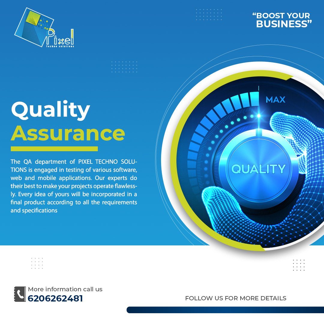 Shreyashrii's tweet image. Your satisfaction is our top priority...

PIXEL TECHNO SOLUTIONS

#digitalmarketing #softwaredevelopment #developmentservices #websitedesign #graphicdesign #marketing #softwaredeveloper #devlopmentservice #uiuxdesign #logodesigner #qualityassurance #toppriority #qualitycheck