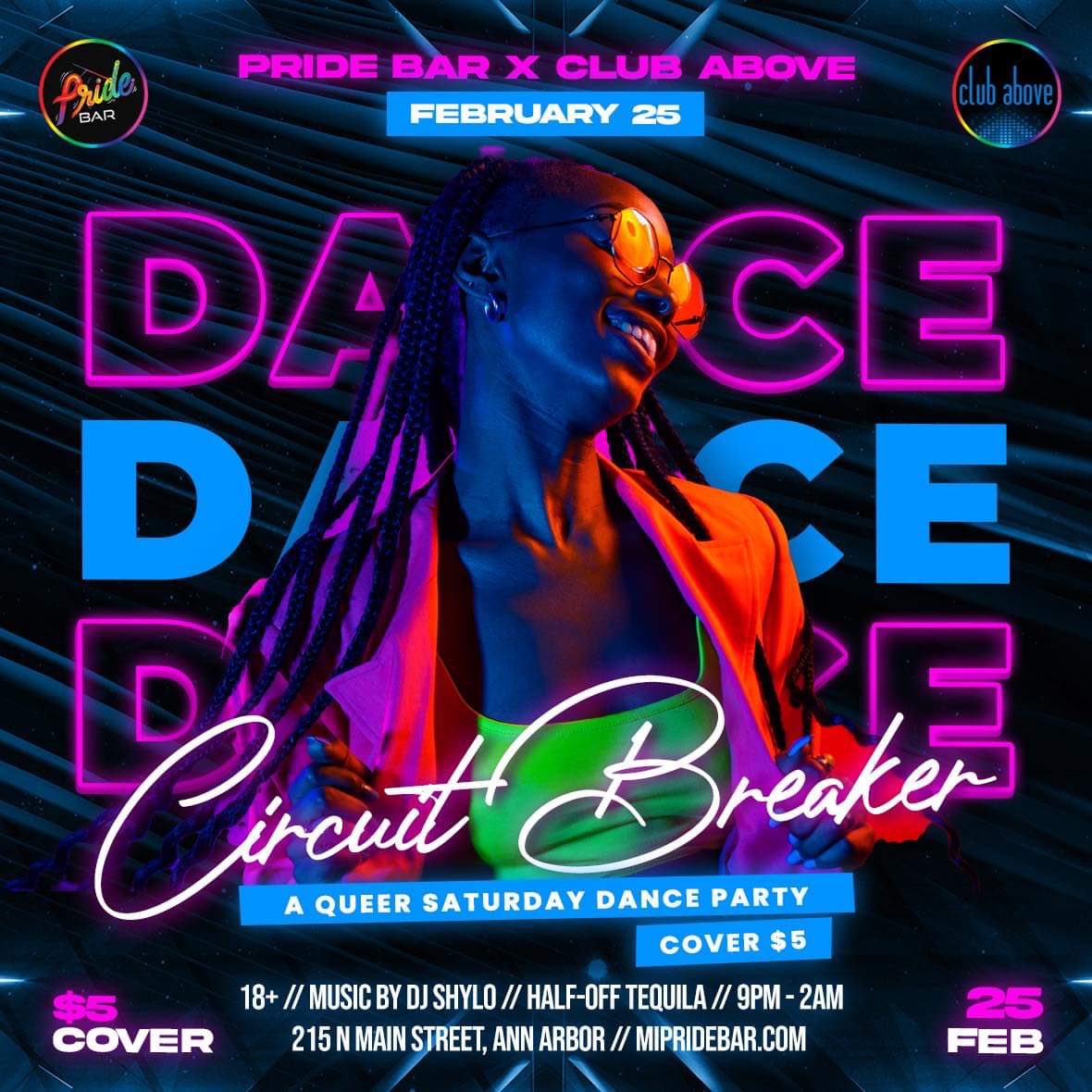shylochanel_'s tweet photo. Ann Arbor Let’s Dance 🪩 Pride Bar X Club Above I’m your DJ on February 25 #dragdj #dj #dragqueen #annarbordrag #michigandrag https://t.co/9T8uyOzwm5