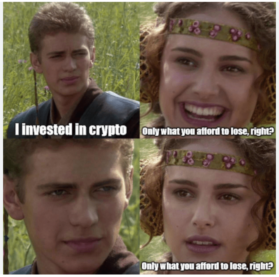 Well...Right?
#themcryptofeels