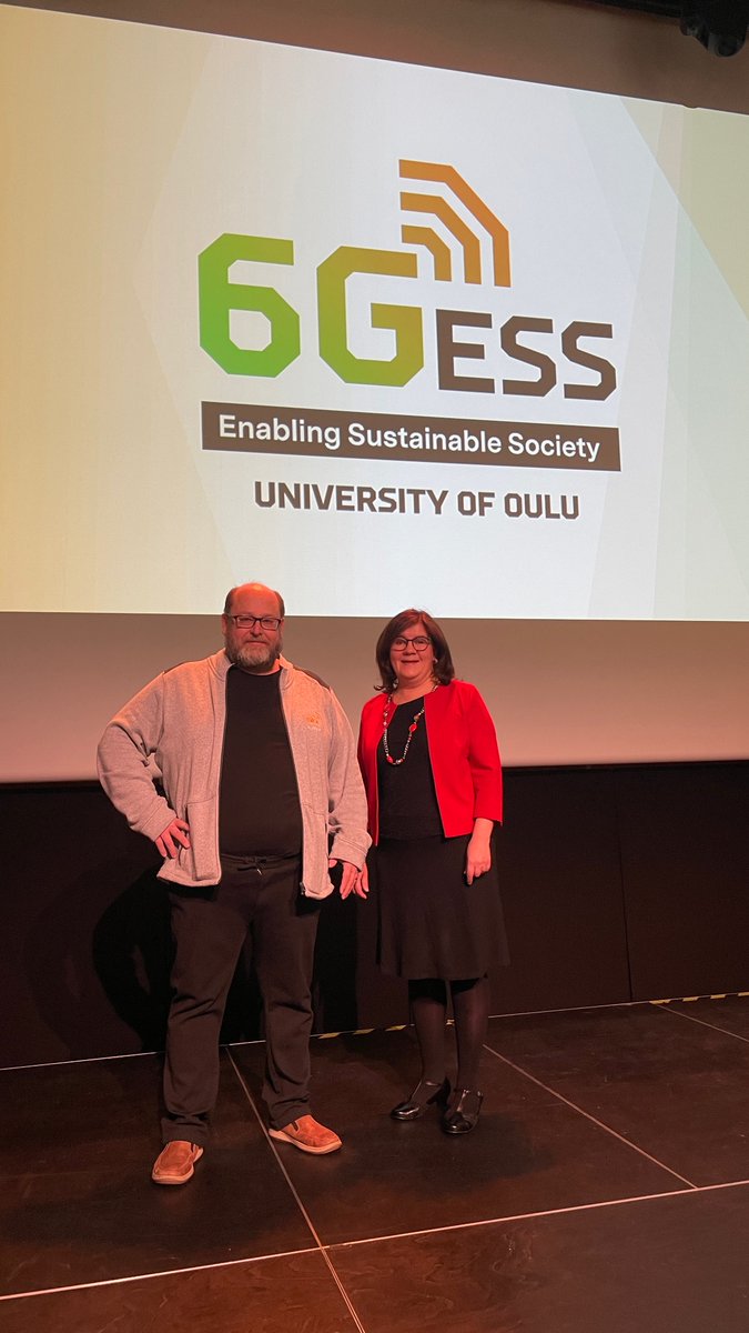 Good morning from #6GESS Day! We're excited to kick off the event with morning coffee and welcoming words from 6GESS leader Professor Johanna Uusimaa (<a href="/UusimaaJohanna/">Johanna Uusimaa</a>) and vice-leader Professor Ari Pouttu (<a href="/AriPouttu/">Ari Pouttu</a>). #digihealth #energy #sustainability