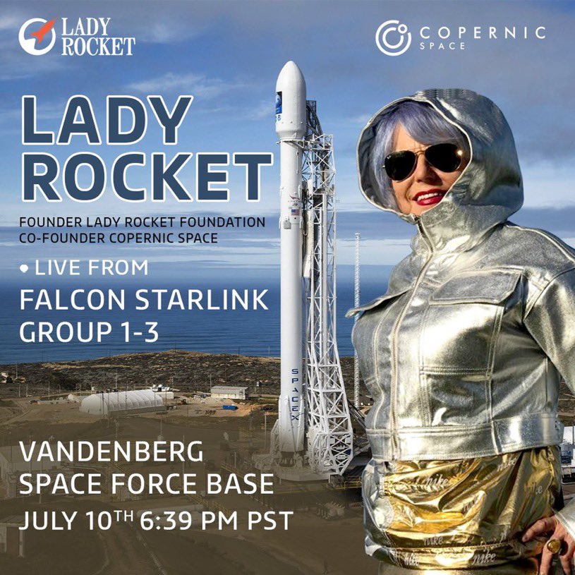 My Space passion created @CopernicSpace,premiere #Web3 #SpaceMarket place led by @GBSavant.
We extended it to  #SpaceArt @spaceibles  and artist. Meet @ebabur_art. We have great events. I include art and fashion in #SpaceX launches and @apple #DigitalTheatre show.Join us 5 pmPST