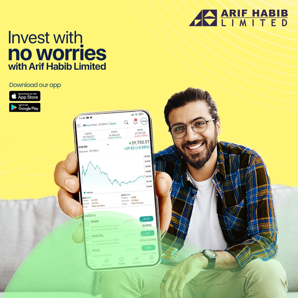 ArifHabibLtd's tweet photo. From account opening to assisting your portfolio, we are here to make your investment journey more accessible and successful.
To open your account follow this link: https://t.co/zfyHkXSPyF
Disclaimer: https://t.co/BFKcJhN9Yg
#InvestwithAHL #Takefirststep #Pakistan https://t.co/OsiE9Z4vh1
