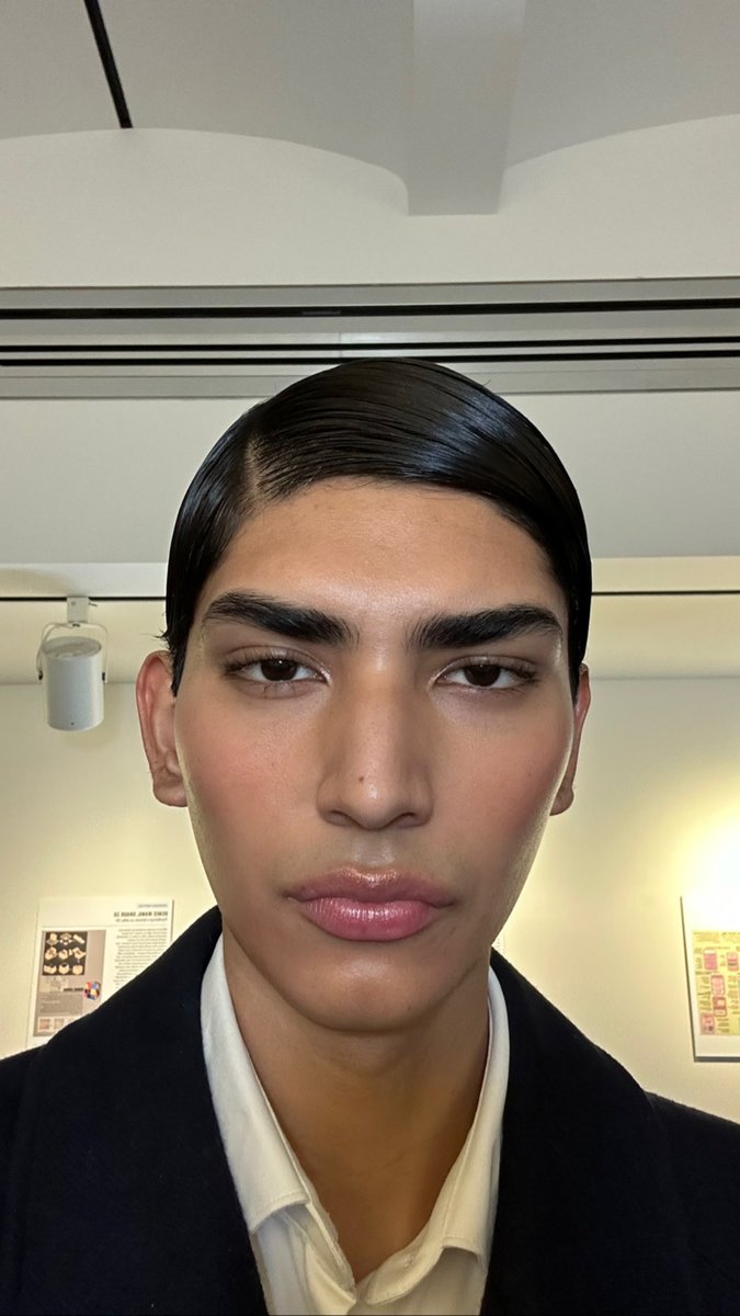 AndreCowan's tweet photo. RIDAN @Ridan90210 for @WillyChavarria FW 23 Show @nyfw #ridan #fashion #mensstyle #Mensfashion #luxury https://t.co/uzBU9ioLSz