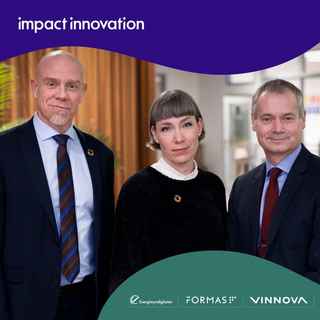 Den 7 mars bjuder vi, tillsammans med <a href="/Energi_mynd/">Energimyndigheten</a> och <a href="/FormasForsk/">Formas, ett forskningsråd för hållbar utveckling.</a> in till invigning av Impact Innovation – Sveriges stora innovationssatsning för 2030-talet.

Läs mer och anmäl dig via länken: vinnova.se/kalenderhandel…