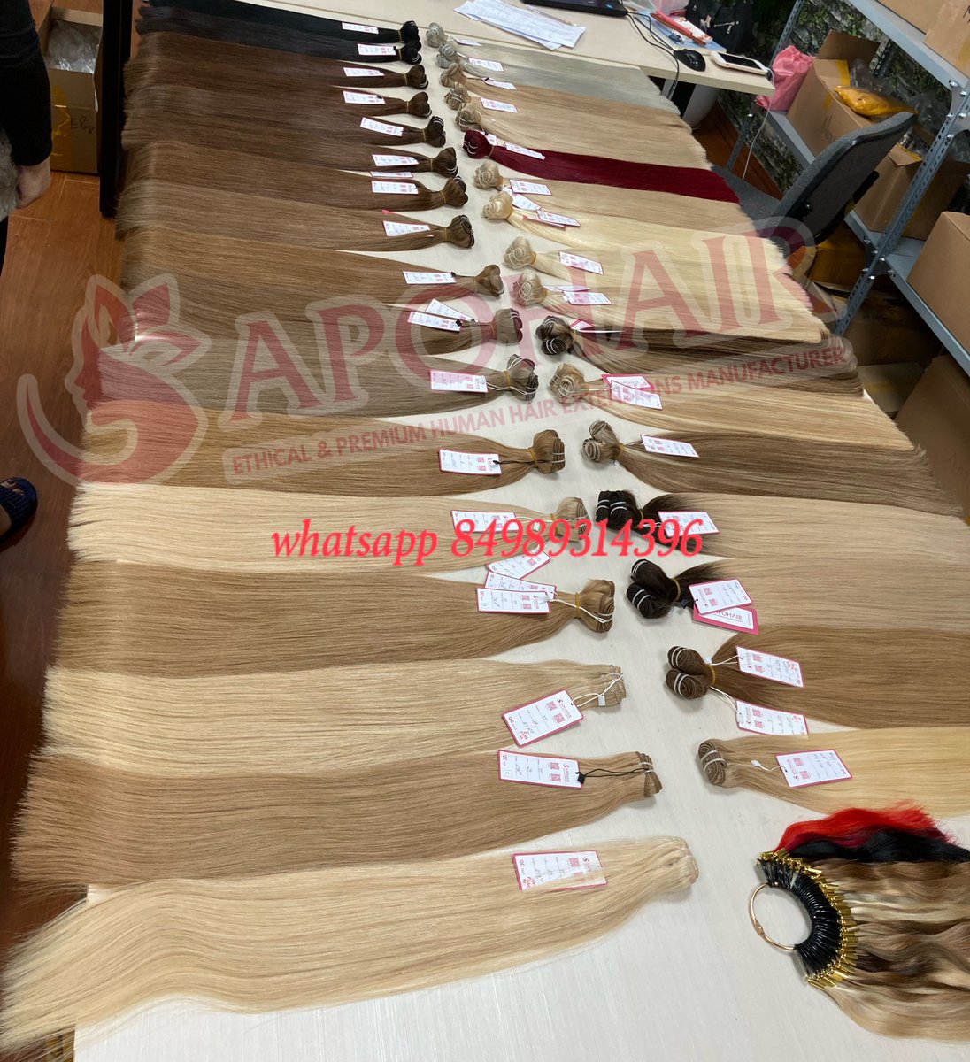 WEF HAIR HUMAN HAIR FROM APOHAIR COMPANY IN VIETNAM  🥰🥰🥰
✅ 100% human
✅ Double quality
✅Soft and smooth
✅ the best price
MY VIA: 84 989314396 (my whatsapp)
#clipin #clipon #hairextensions #hairextension #clipinhairextension