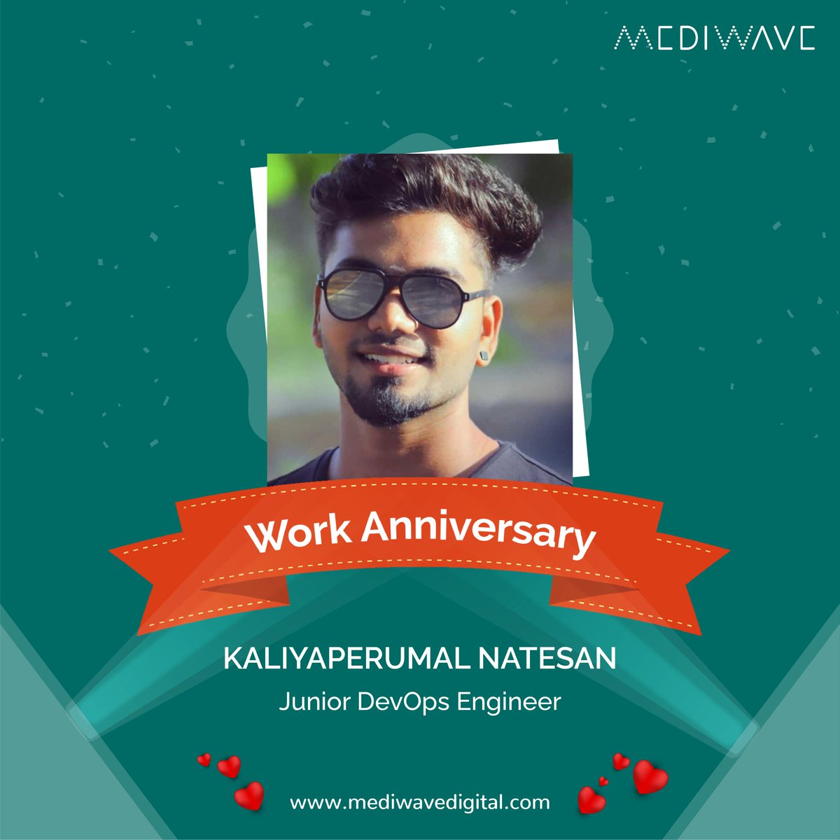 Congratulations on reaching another milestone in your career. Happy work anniversary Kaliyaperumal!! 🥳🎊🌟🎉 

#WorkAnniversary #careermilestone #DevOps #mediwavedigital