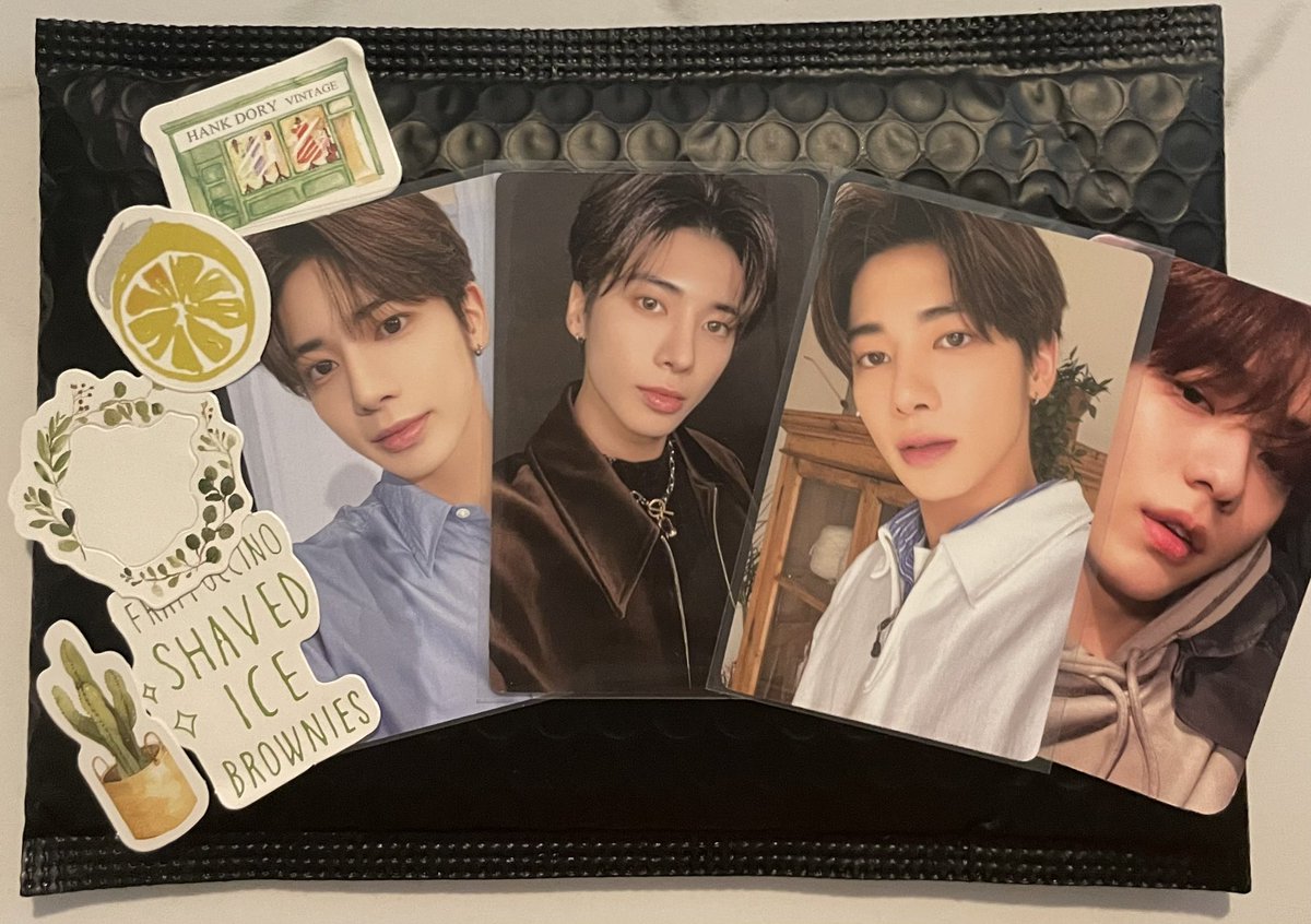 bimocutie's tweet photo. #bimomail 💌 ･ﾟ:* 
 #1015c_proofs 📩 ･ﾟ:* 

( ´ ▽ ` )ﾉ  Hii! @1015cartzz ! My taehyun pcs arrived safely☺️tysm for the updates &amp; safe transaction. Ty din sa freebies 🤍🫶🏻 https://t.co/75mZQ4UiGW