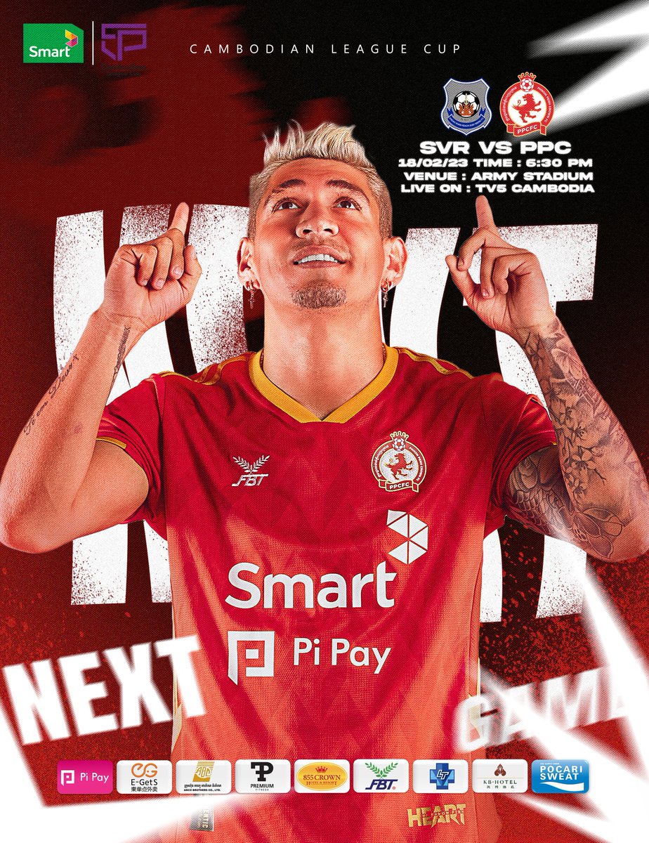 PhnomPenhCrown's tweet photo. 🔥 Another game in League Cup 👊
*
*
#PPCFC
#Smart https://t.co/8uAuXA3lkt