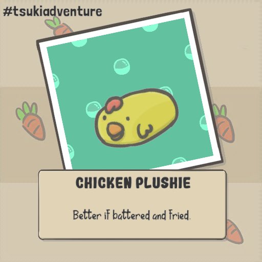 LexFX_'s tweet photo. Better if battered and fried. #tsukiadventure @HyperBeard https://t.co/COYx5C2yV7 https://t.co/OPdMIMzny4