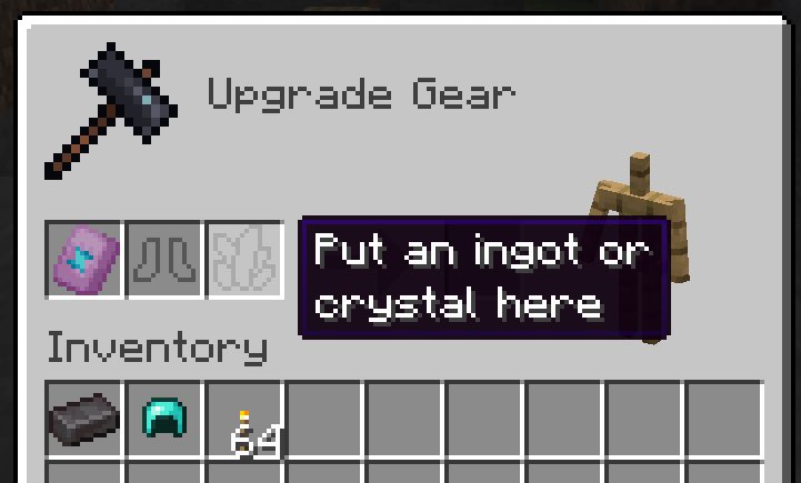 With Armor Trims we changed the Smithing Table to use more icons and tool-tips. What do you think of this? Helpful, or spoiling your exploration?