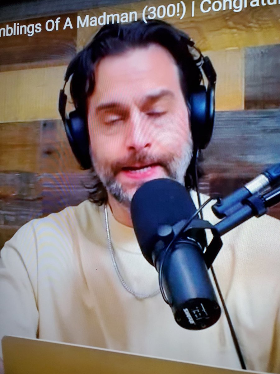 EzraPaco's tweet photo. @chrisdelia my wife and I like to randomly pause Congratulations and take pics. This one's called Gabapentin Stroke . #supergood #truebabies #thecult https://t.co/gSIlvrwNnQ