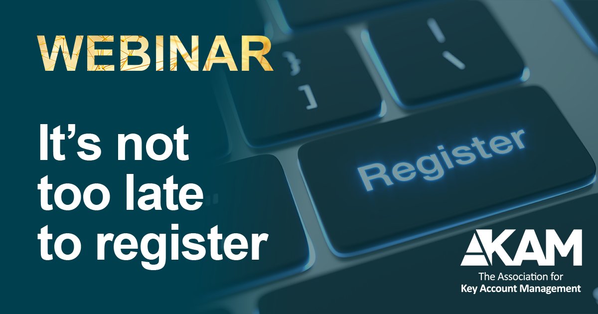 Don't miss out! How can you better implement KAM? - mailchi.mp/a4kam.org/info…