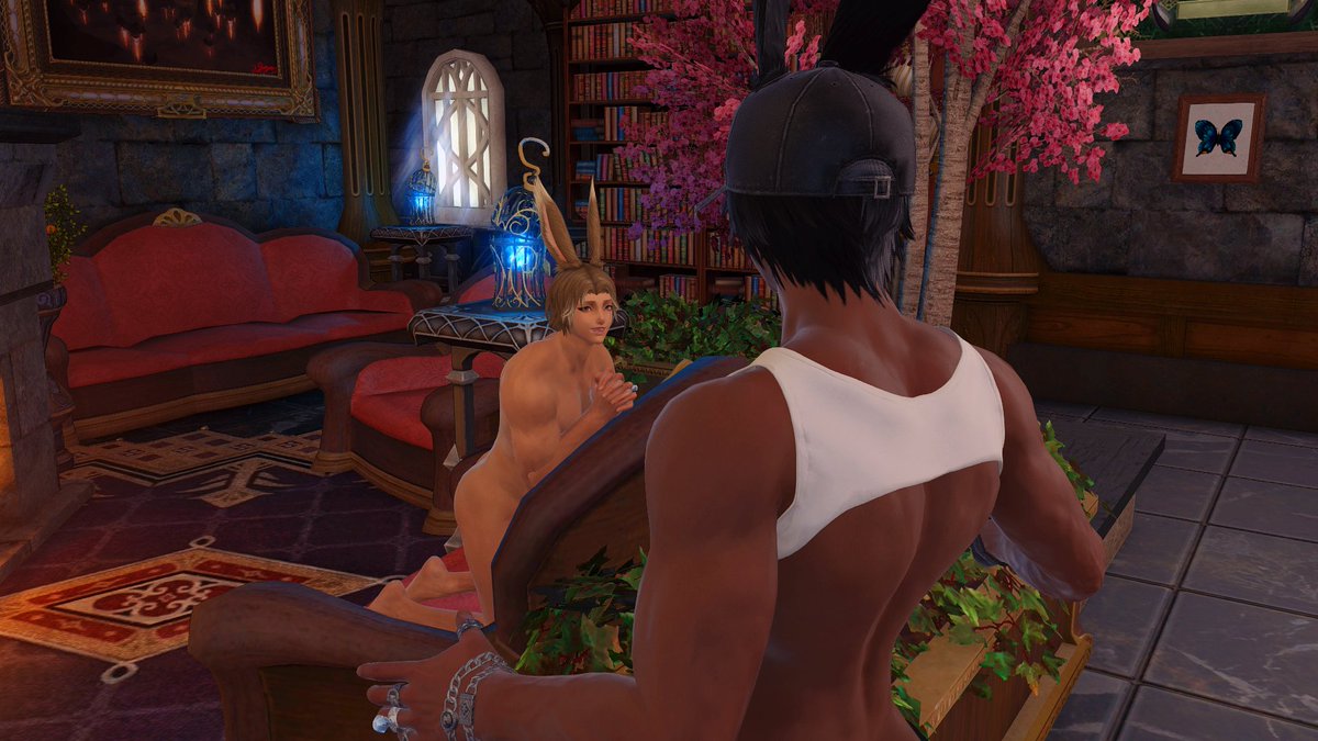 Branipoo1's tweet photo. Rabbits doin what rabbits do @EorzeanIncubus https://t.co/imxtBYdiuo
