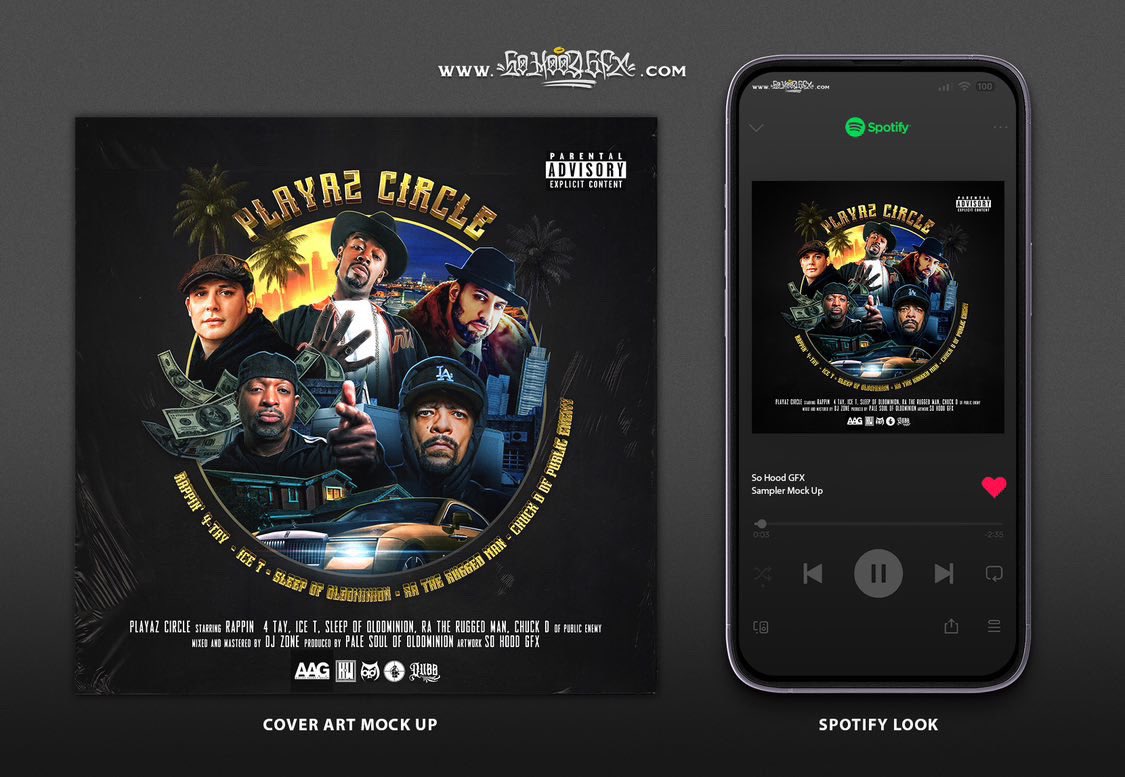 ONE MORE HOUR! #PlayazCircle RAPPIN’ 4-TAY x <a href="/RAtheRuggedMan/">R.A. the Rugged Man</a> x <a href="/MrChuckD/">Chuck D</a> x <a href="/SleepSFR/">Sleep of Oldominion</a> 🔥🔥🔥🔥🔥🔥🔥