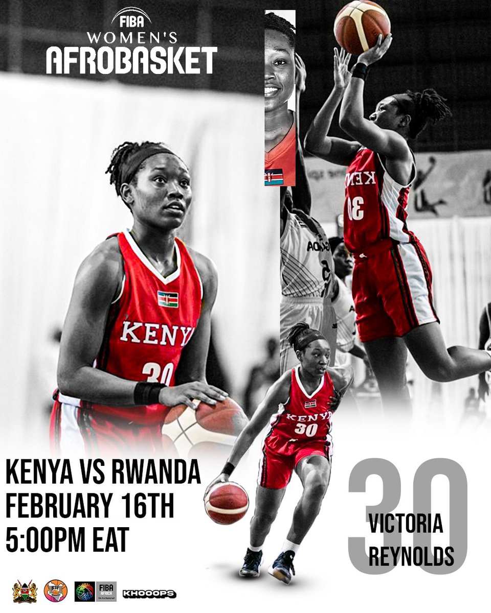 GAME DAY!
Games are Streamed live on FIBA's YouTube Page. Let's give the ladies the support they deserve and tune in!

#teamlioness #teamkenya #defendthecrown👑