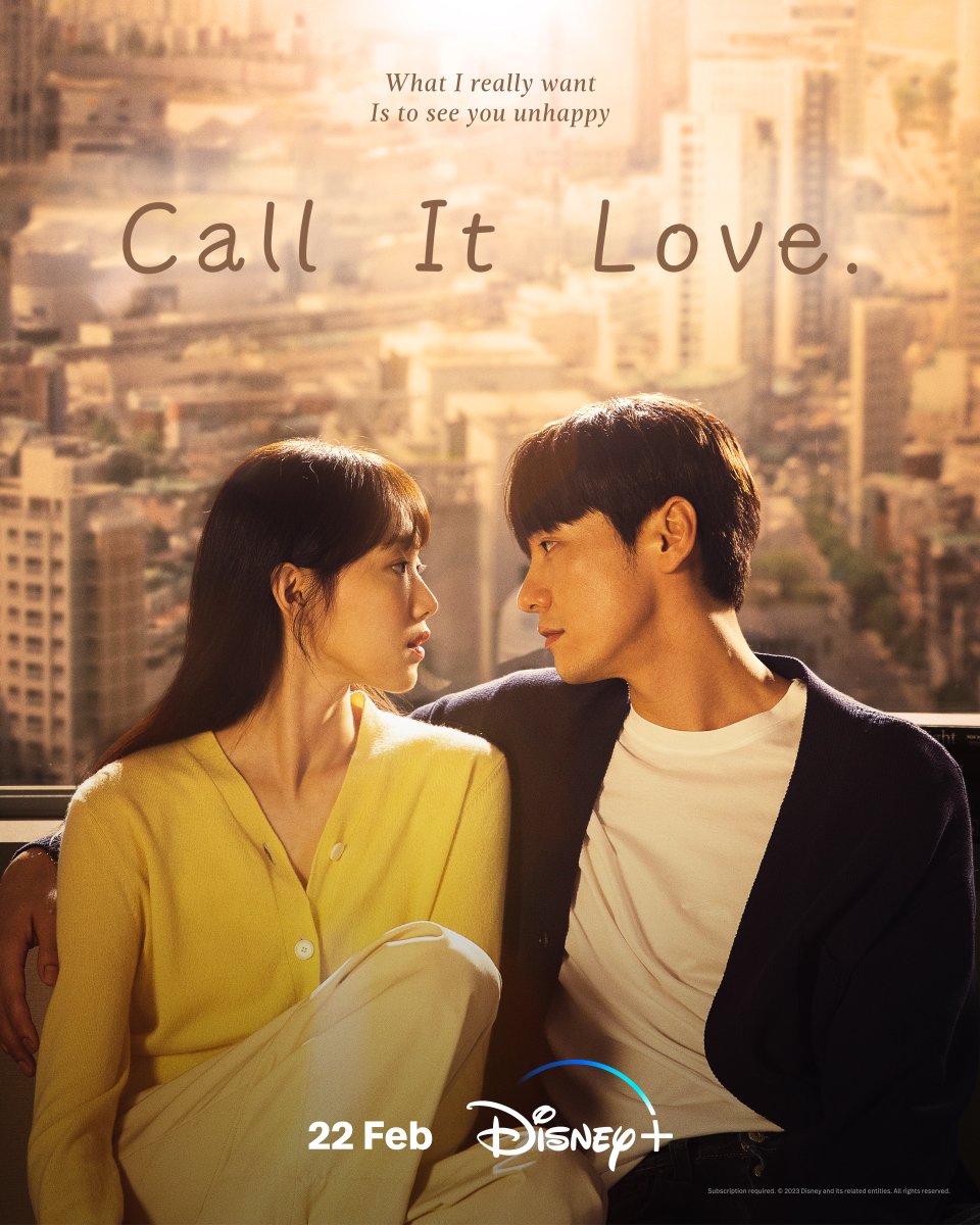 disneyplusph's tweet photo. #CallItLove, a new Korean romantic drama series starring Lee Sungkyoung and Kim Youngkwang, available February 22 only on #DisneyPlusPH. https://t.co/6NCsOEuEBc