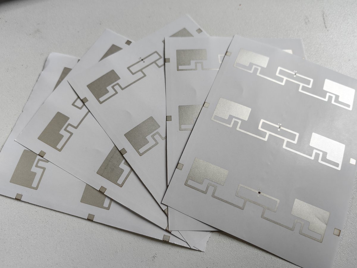 NOAHCARD introduced the latest model DDA40000p ,which is applicable to various paper antenna inlay binding, improving the production efficiency and quality, It is 100% recyclable and biodegradable, and has obtained dual industry certification of recyclable and biodegradable.#rfid
