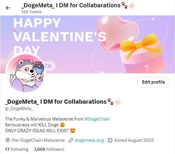 _DogeMeta_'s tweet photo. ☕️A very first GM today to our 7⃣0⃣0⃣0⃣ #DogeMetaverse Residents🤩💞🐕
🔄Retweet & Comment down the items to make a wish for the NEXT #Airdrop Event 🤑✌️ https://t.co/JMDs8LO1Hv