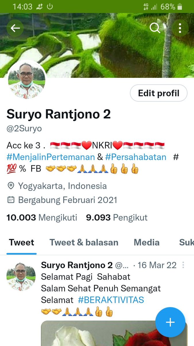 Suryo Rantjono 2 💙 tweet media
