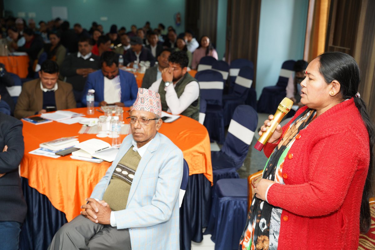 FESinAsia's tweet photo. 🇳🇵More than 150 democrats gathered in Jhapa, eastern Nepal to discuss #democracy discourse and civic education. This first public discussion of the year by #FESNepal and Dialogue Forum Jhapa grabbed massive attention from locals and media last week!👏 https://t.co/bt1zef6LZA