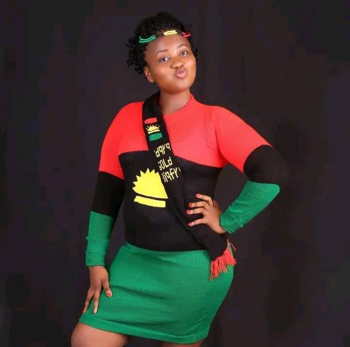 Idara Gold will appear in court today

She have been in detention for more than one year just for putting on a Biafran attire on her birthday on the 8th of November 2021

Our demand is her unconditional release

#FreeIdaraGold
#FreeMaziNnamdiKanu