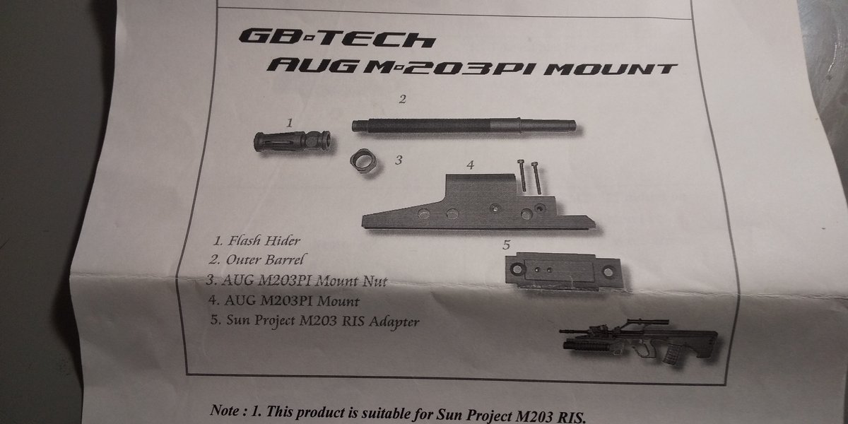bemax_japan's tweet photo. マルイ製ステアーAUGにPIマウント(GB-TECH)を使ってM203(S&T)を取付けました👏PIマウントは初めて拝見😍しましたが、基本的にはサンプロのM203用みたいです😅S&T製を組む場合は一部干渉箇所の切削が必要でした🛠️
#ステアーAUG #PIマウント #GBTECH #M203 #サンプロ https://t.co/8ANtrgaJZI