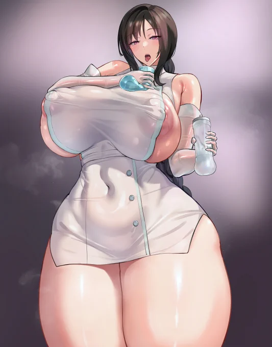 何かを治療(笑)してくれるムチムチドスケベお姉さん……  