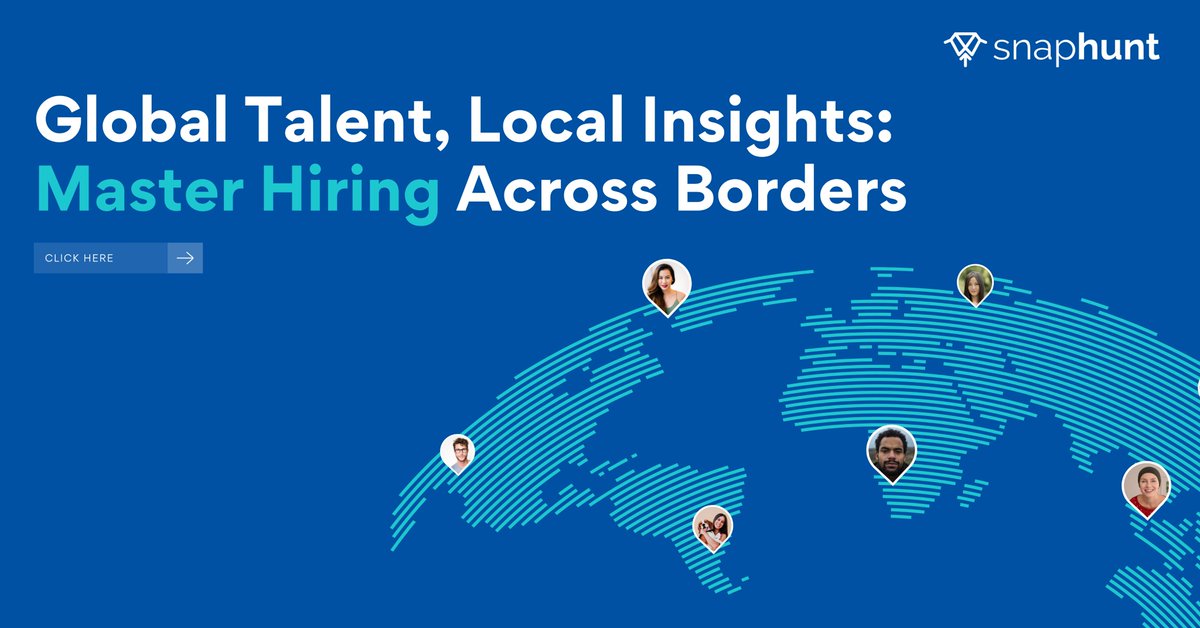 snaphuntjobs's tweet photo. Get the inside scoop on employment policies and workstyle before you expand your business abroad! 🔗https://t.co/ge6MZUfBLz
#hiring #employment #hrcommunity #remotehiring #remotework #remoteteammanagement #hiring #hrtrends #talentacquisition #borderlesshiring https://t.co/I47SlngJRz