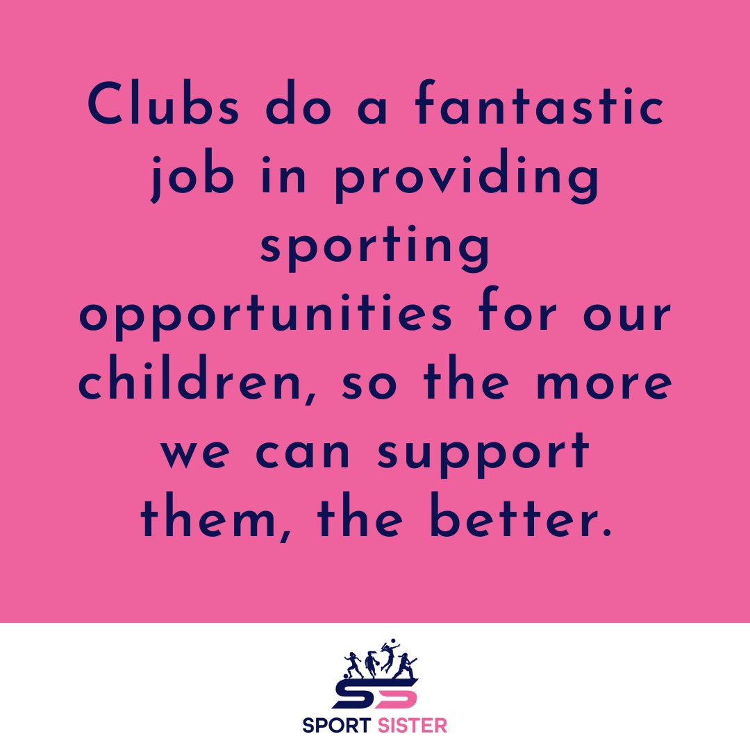 In this week's blog post, I share my top tips on how you can get involved in grassroots sport as a parent.

Check out the post by clicking on the link in our bio.

#sportsister #sportsclub #sportsclubs #grassrootssport #parent #parenthood #sportsblog #sportsadvice #support