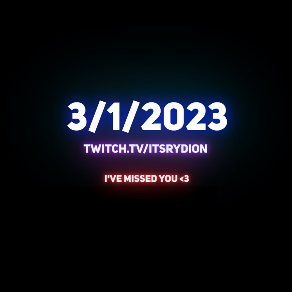 itsrydion's tweet photo. Spread the word - 5PM EST <3 https://t.co/PxTunmnuqg