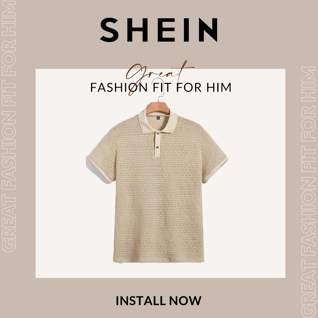 SHEIN_Official's tweet photo. Awesome Men's Clothing!
Meets His Standards
Shop New Arrivals