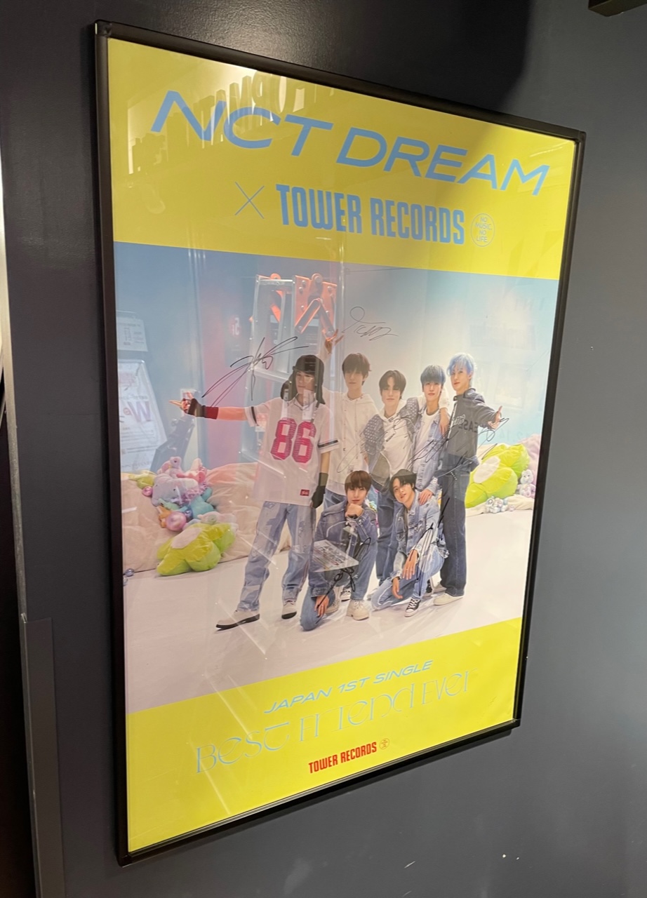 NCT DREAM 直筆サイン入りポスター