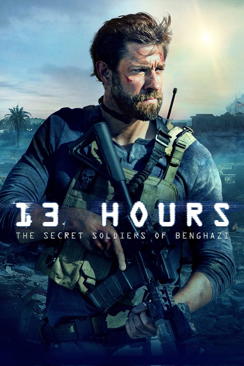 Best war/military movies you'll enjoy watching. 🎬 

1. 13 hours.