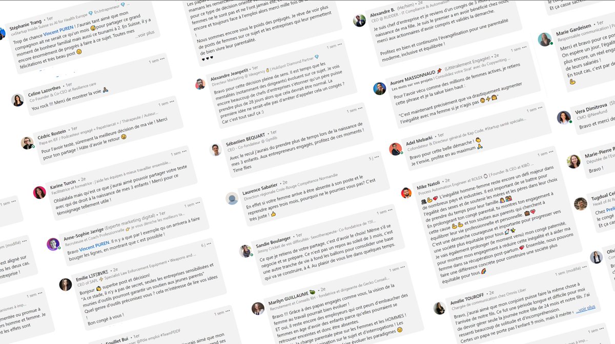 Qu'est-ce qui bloque ❓

On demande aux #parents de travailler comme s’ils n’avaient pas d’enfants et de s’occuper de leurs enfants comme s’ils n’avaient pas de #travail. 

5 axes qui alimentent ce sujet #tabou et quelques idées pour les déconstruire 👉 bit.ly/3I4wwvV