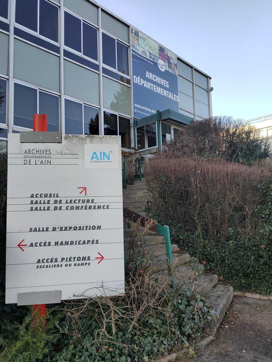 C'est parti ! #genealogie <a href="/ArchivesAin01/">Archives départementales de l'Ain</a>