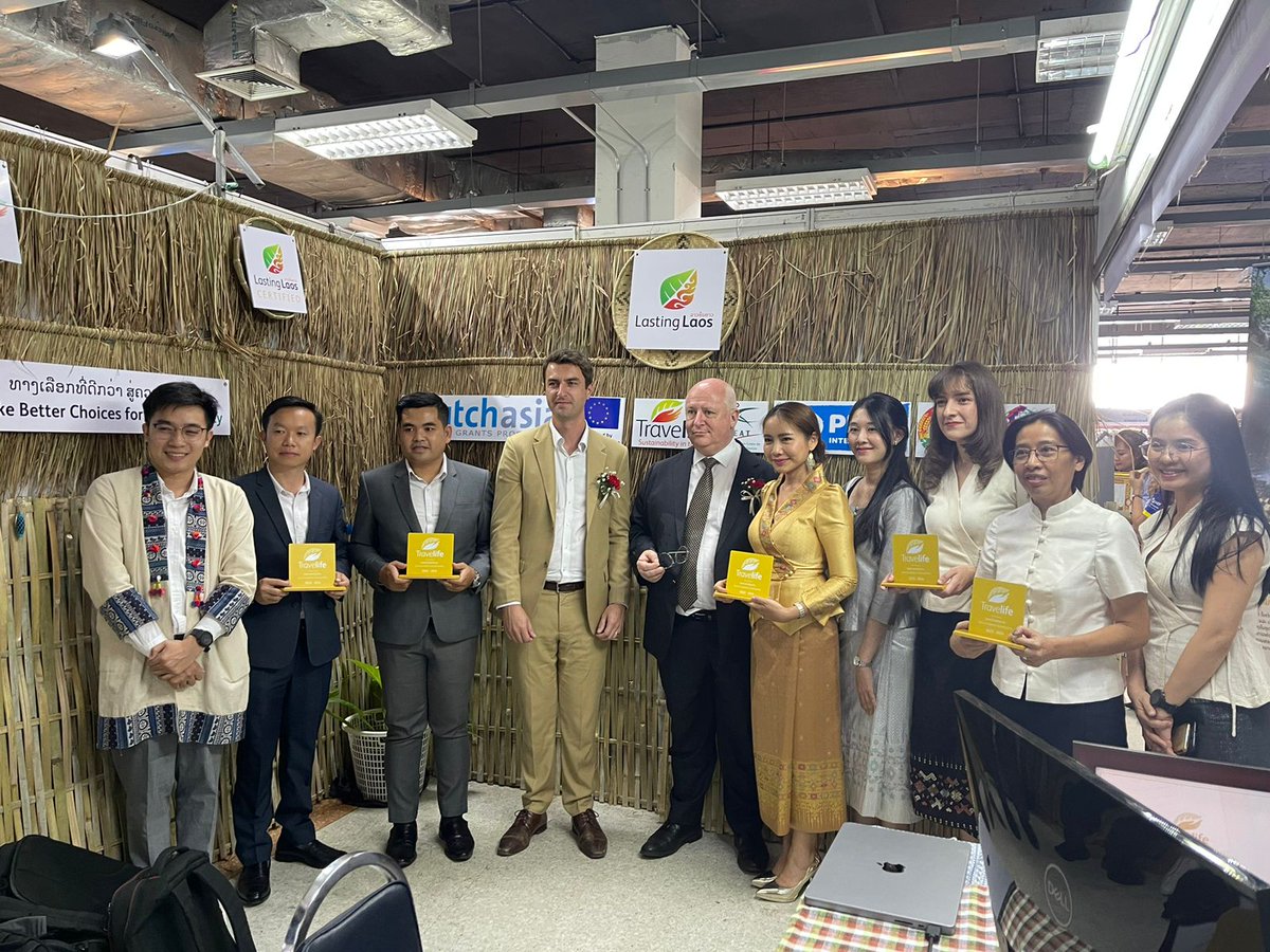 switchasia's tweet photo. 🎒Planning your next trip to Laos? 5 hotels awarded the #Travelife Certification for improving social-environmental conditions👉1️⃣Souphattra Hotel, 2️⃣Luang Prabang View Hotel, 3️⃣Angsana Maison Souvannaphoum hotel,4️⃣ Salana Boutique Hotel and 5️⃣Maison Dalabua @switchasia #SUSTOUR https://t.co/42B1g4gioQ
