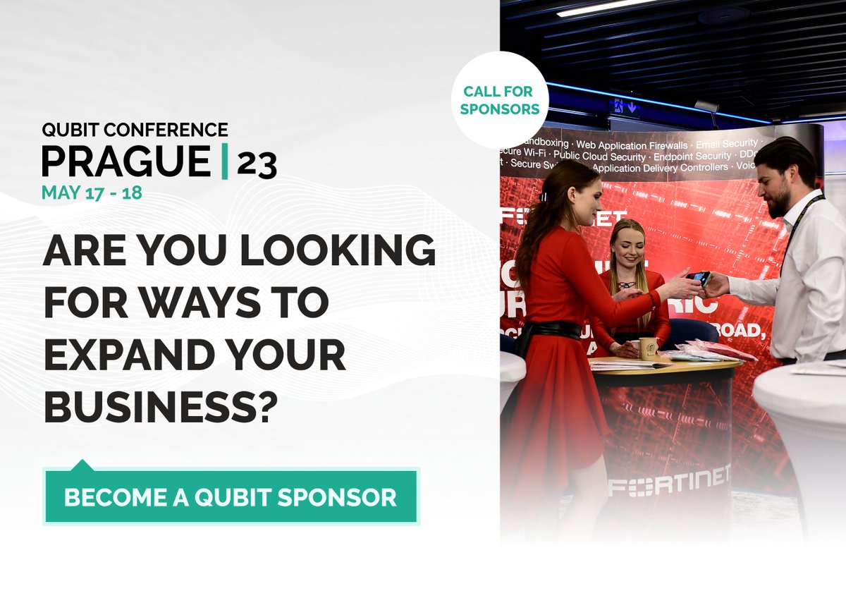 Position your brand as a credible authority in your industry by becoming our #QubitConPrague23 Sponsor!
 
As our Sponsor, you connect with high-quality leads that will benefit from your solutions or products. Increase your sales and attract new customers by sponsoring the event.