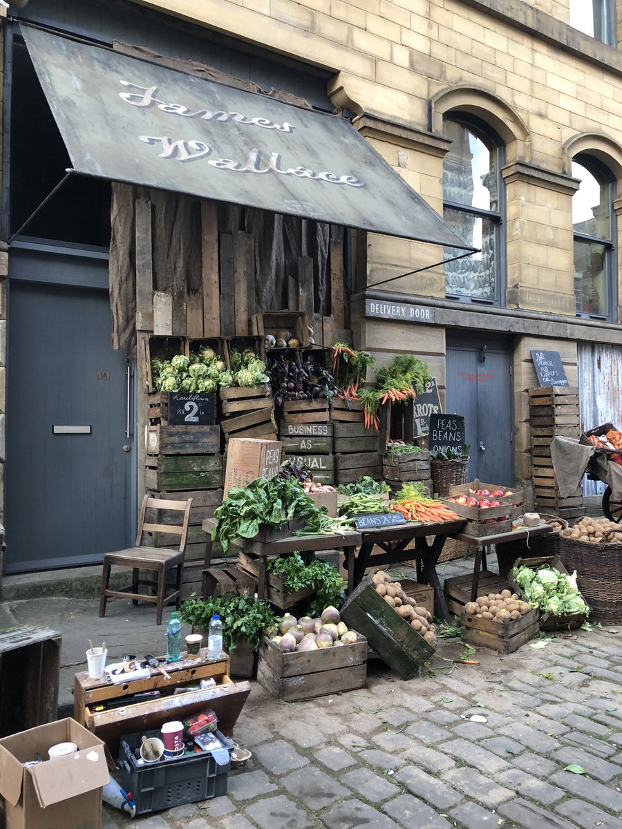 Apparently I took a walk back through to WW2! Some great set pieces for the soon to be filming #Netflix show #SixTripleEight in Little Germany. #production #film #filmsets