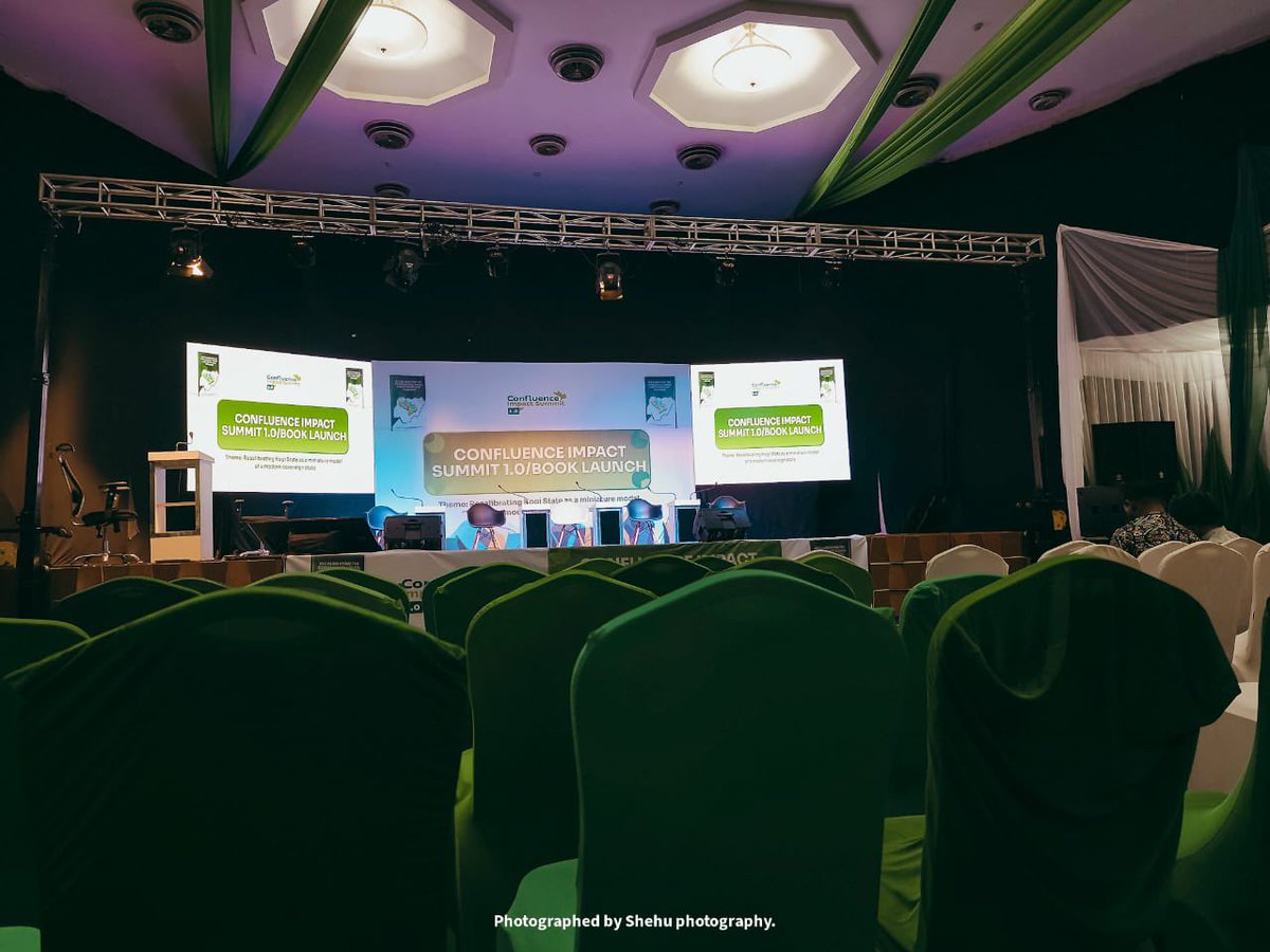 confluence_sumt's tweet photo. We are all set to have you
All roads lead to @niconluxury right now for the Confluence Impact Sunmit
See you soon!!
#ConfluenceImpactSummit
#ConfluenceMatters
#KogiRising
#CIS2023 https://t.co/fGL0biSnRl