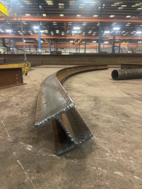 Does a perfect curve exist?
At Barnshaws, we know how to bend steel to the desired curve for each client.
Take for example these Canted Beams recently done in one of our branches.
If your project requires precision bending, contact us barnshaws.com

#steel  #bending