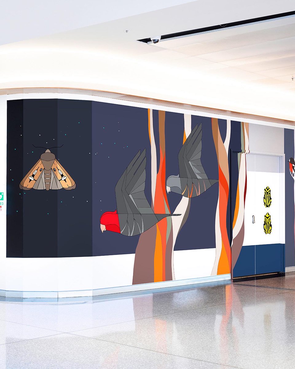 eggpicnic's tweet photo. ‘Friends in High Places’ is participative public art installation at Canberra Airport in collaboration with Dr. @kateumbers to raise public support for the Australian Alps. The Australian alpine region is among the world’s ecosystems most threatened by climate change. https://t.co/6j5ai769i9