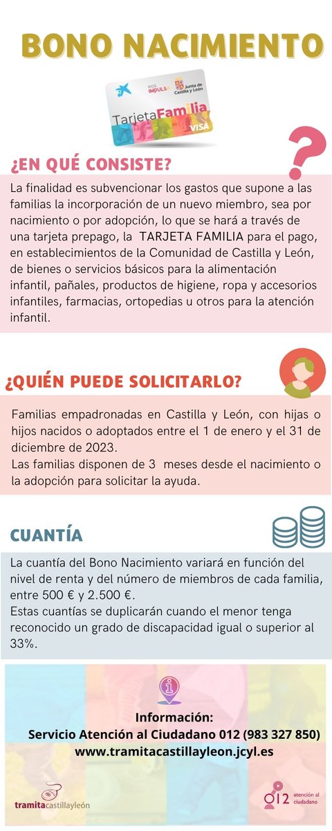 Salud_JCYL's tweet photo. .@012jcyl explica cómo solicitar el #BonoNacimientoCyL 👶: https://t.co/4RXxmLR4Ft

#RedesJCyL: ℹ de interés ciudadano 👇. https://t.co/JI8NhQ7vHN