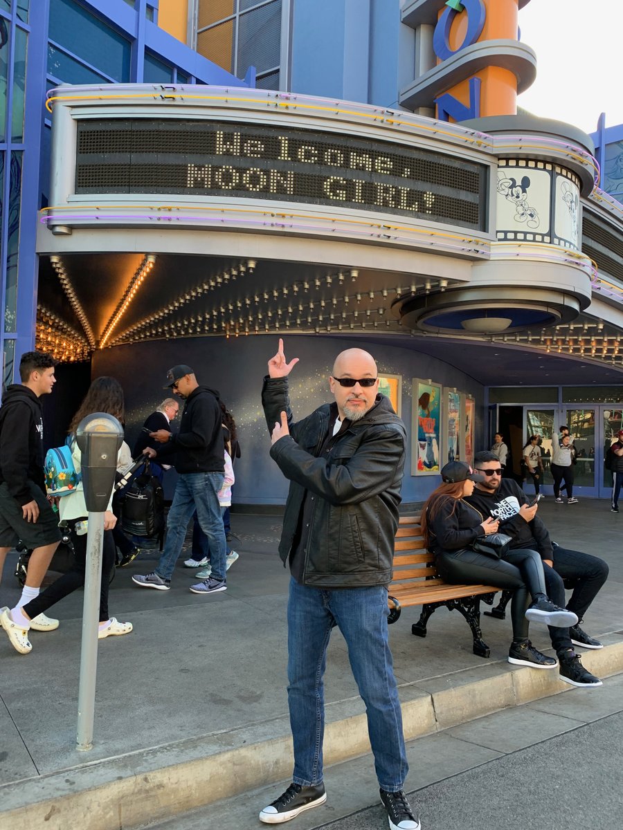 steveloter's tweet photo. Well, this happened today. Welcome Moon Girl to Disneyland California Adventure. It's surreal.😀 #MoonGirlAndDevilDinosaur #Marvel #DisneyPlus https://t.co/8rHU6FoUgq