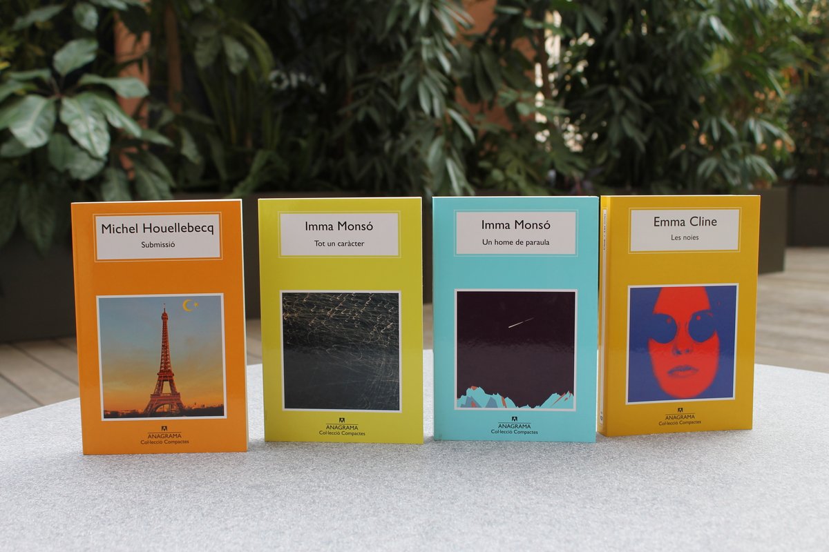 AnagramaEditor's tweet photo. 👀 Coneixeu els nostres llibres de butxaca en català? La col·lecció #Compactes continua creixent.
#LlibresAnagrama
https://t.co/LnjU1XT8Mc https://t.co/0sxbLijjiG