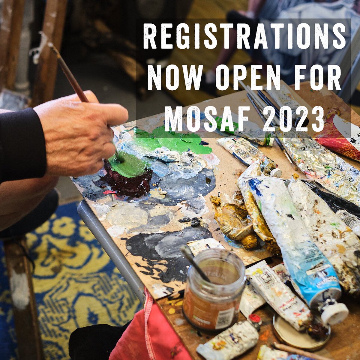 Registrations are now open for the 2023 festival, Saturday 1st - Sunday 9th July. The deadline is Sun 12th March, artists - please take a look at the Festival Guidelines on the registration page of our website 
medwayopenstudios.org/apply/ 

#MOSAF2023