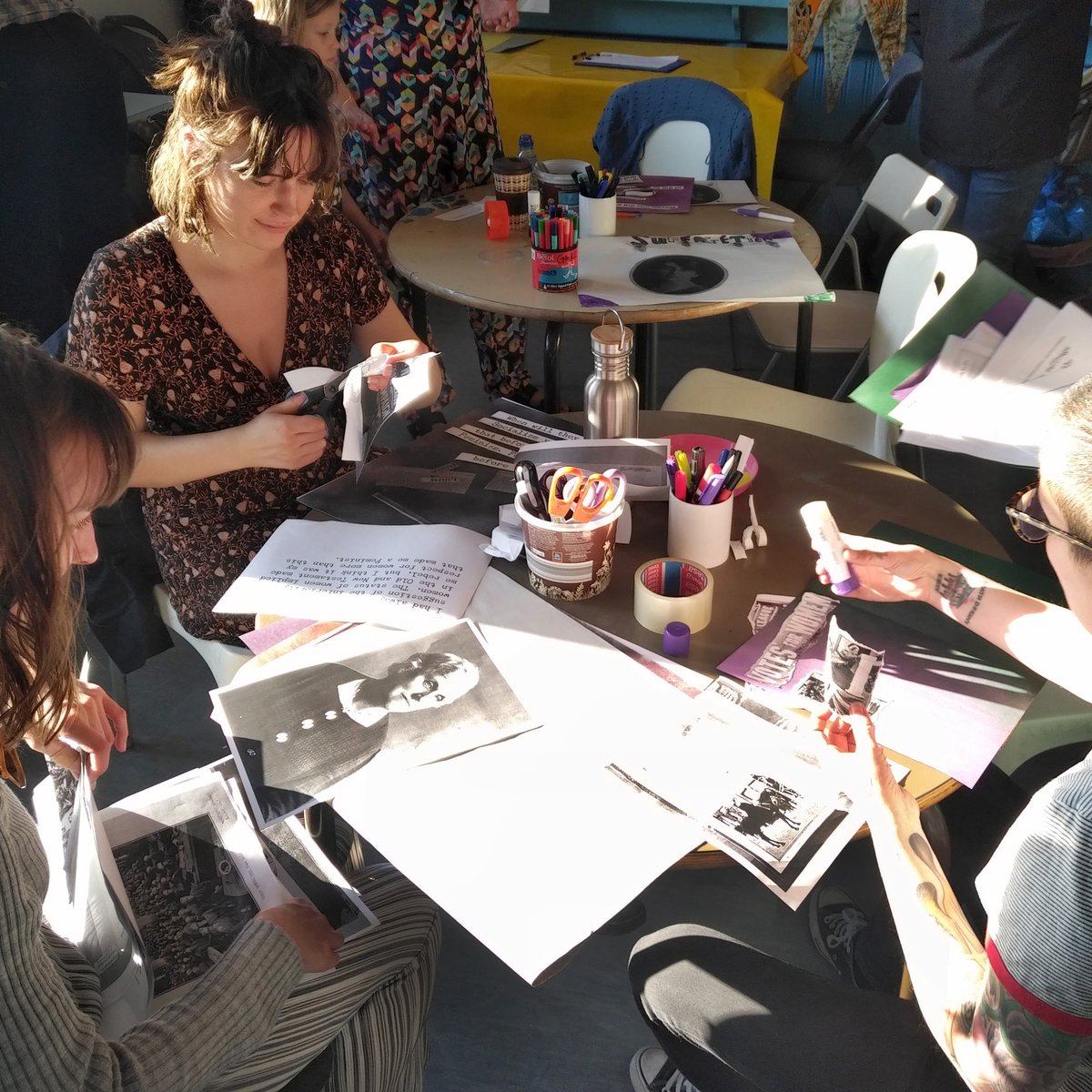 ScotSuffragette's tweet photo. ...and while we've been beavering away on a NEW WEBSITE 🤩...
⭐️🎨📚We’re also currently planning some fabulous online & in-person talks, workshops & collaborations for this year 📚🎨⭐️
#LaunchingSoon 🚀
#watchthisspace
#WikipediaWorkshops
#zines #collage
2/2 https://t.co/DfZYYBU67E